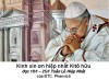 Lời cầu nguyện của ĐTC. Phanxicô trong tuần lễ cầu cho sự hiệp nhất Kitô hữu
