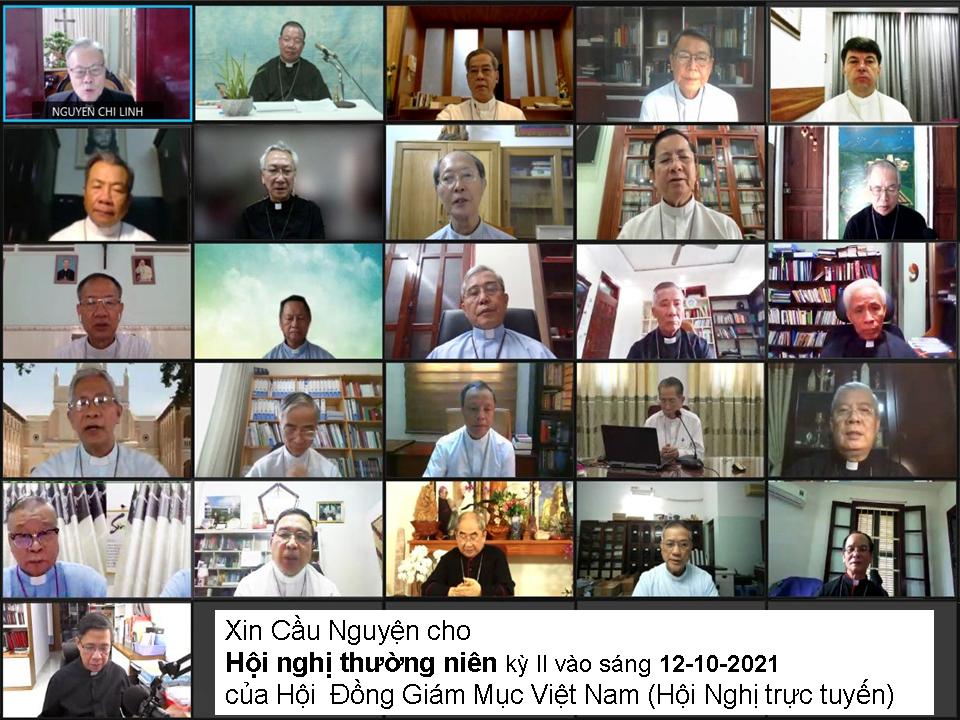 Hội đồng Giám mục Việt Nam tổ chức Hội nghị thường niên kỳ II 12-10-2021