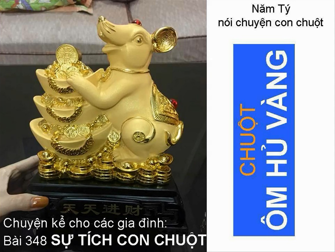 SỰ TÍCH CON CHUỘT - Chuyện cha Mễn kể cho các gia đình Bài 348
