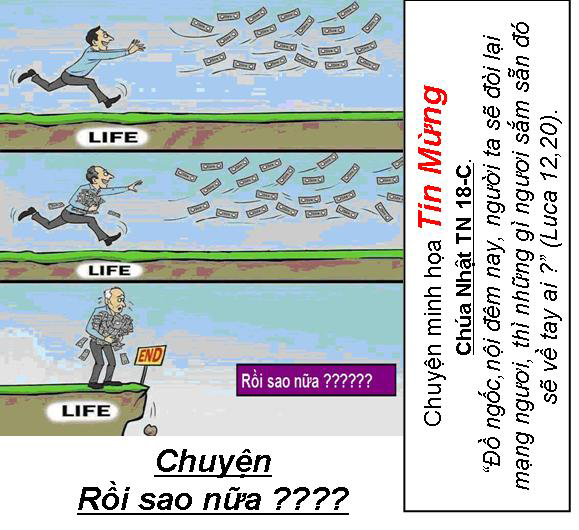 Chuyện minh họa Tin Mừng Chúa Nhật Bài 67 - TN 18-C:Rồi sao nữa?