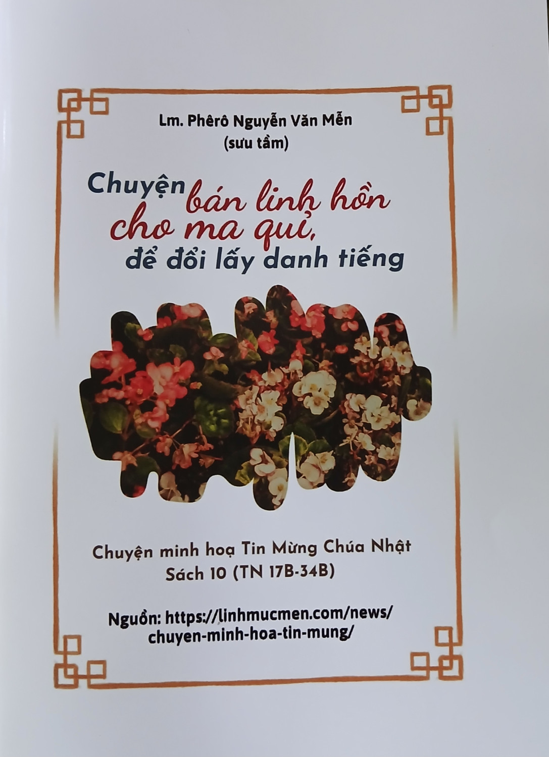 Chuyện bán linh hồn cho ma quỉ, để đổi lấy danh tiếng - Sách 71 - Mhtm 10