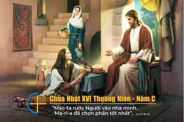 Chuyện Minh Họa Tin Mừng Chúa Nhật Bài 215 Thường Niên 16-C Giá trị của sự thinh lặng, mà bà Maria Madalêna ở bên Chúa