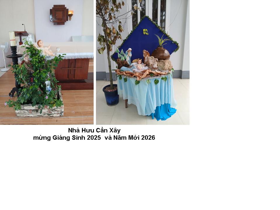 Nhà Hưu Cần Xây mừng Giáng Sinh 2025 và Năm Mới 2026