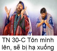Suy Niệm Tin Mừng Chúa Nhật TN 30-C Bài 151-164: Ai tôn mình lên sẽ bị hạ xuống