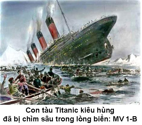 Chuyện minh họa Tin Mừng Chúa Nhật MV 1-C Con tàu Titanic kiêu hùng đã bị chìm sâu trong lòng biển