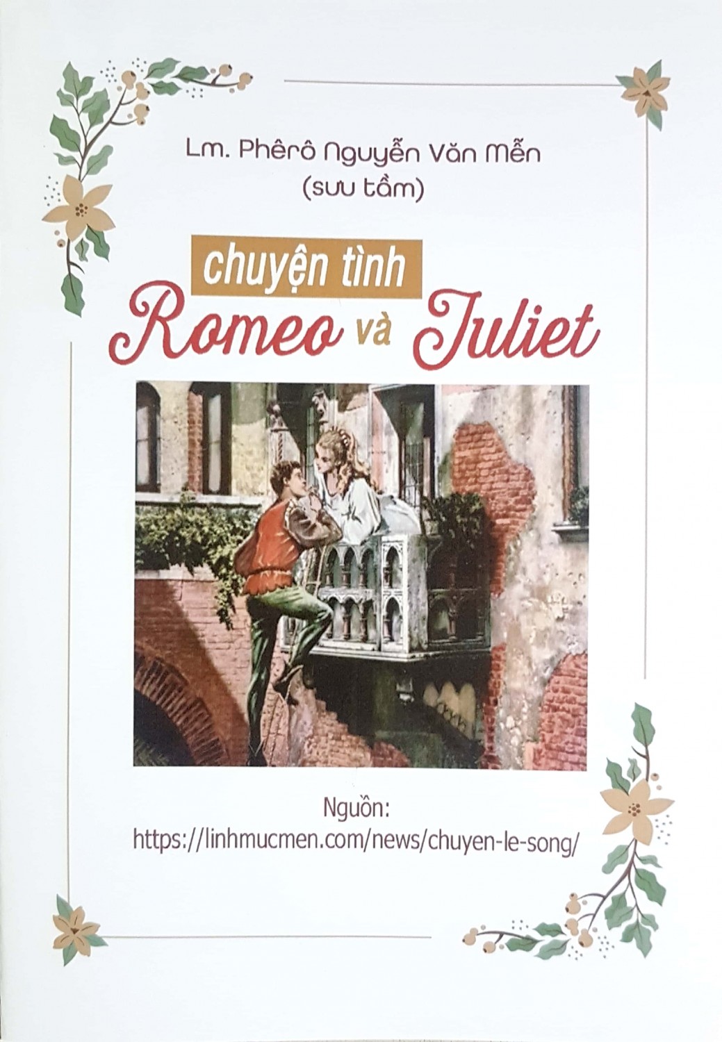 Chuyện Tình Romeo Và Juliet - Chuyện Lẽ Sống - Sách 7